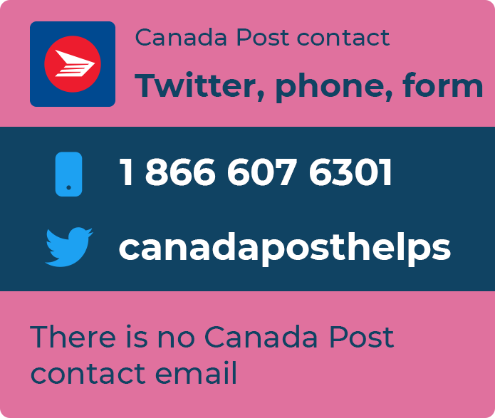 Canada Post Сontact • FAQs Online | k2track.in