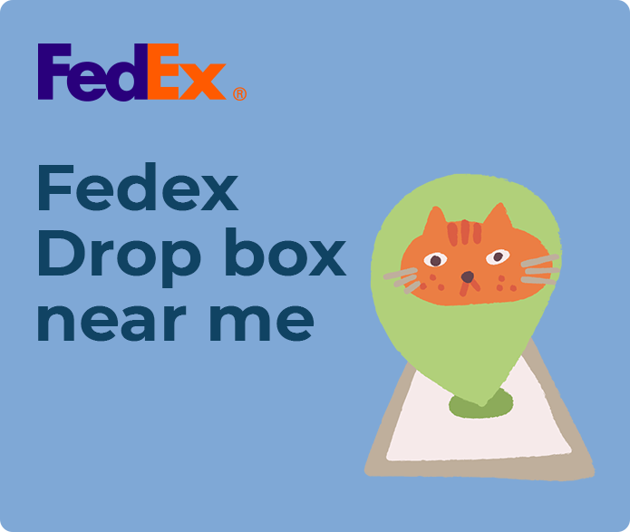 fedex drop box near me