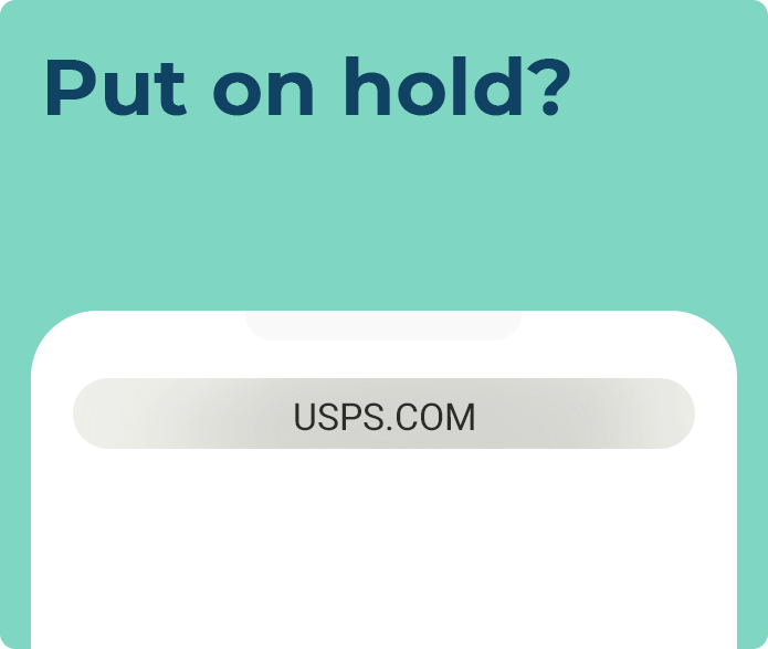 usps hold mail for pickup